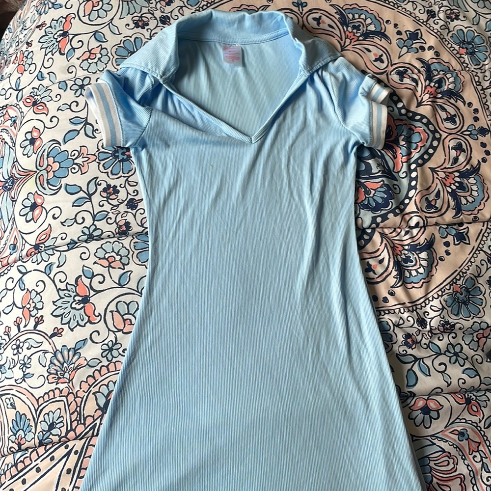 Light blue dress